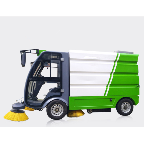 All electric Enclosed Road Sweeper